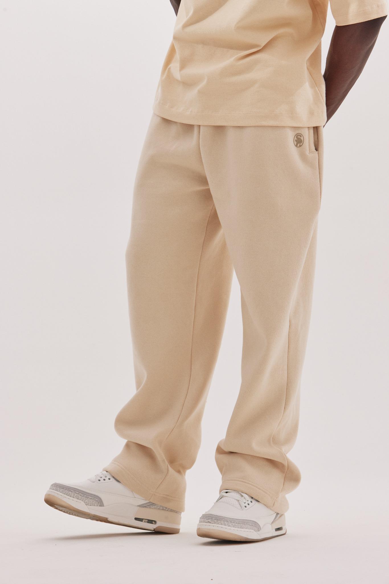 Calça Straight - Baunilha