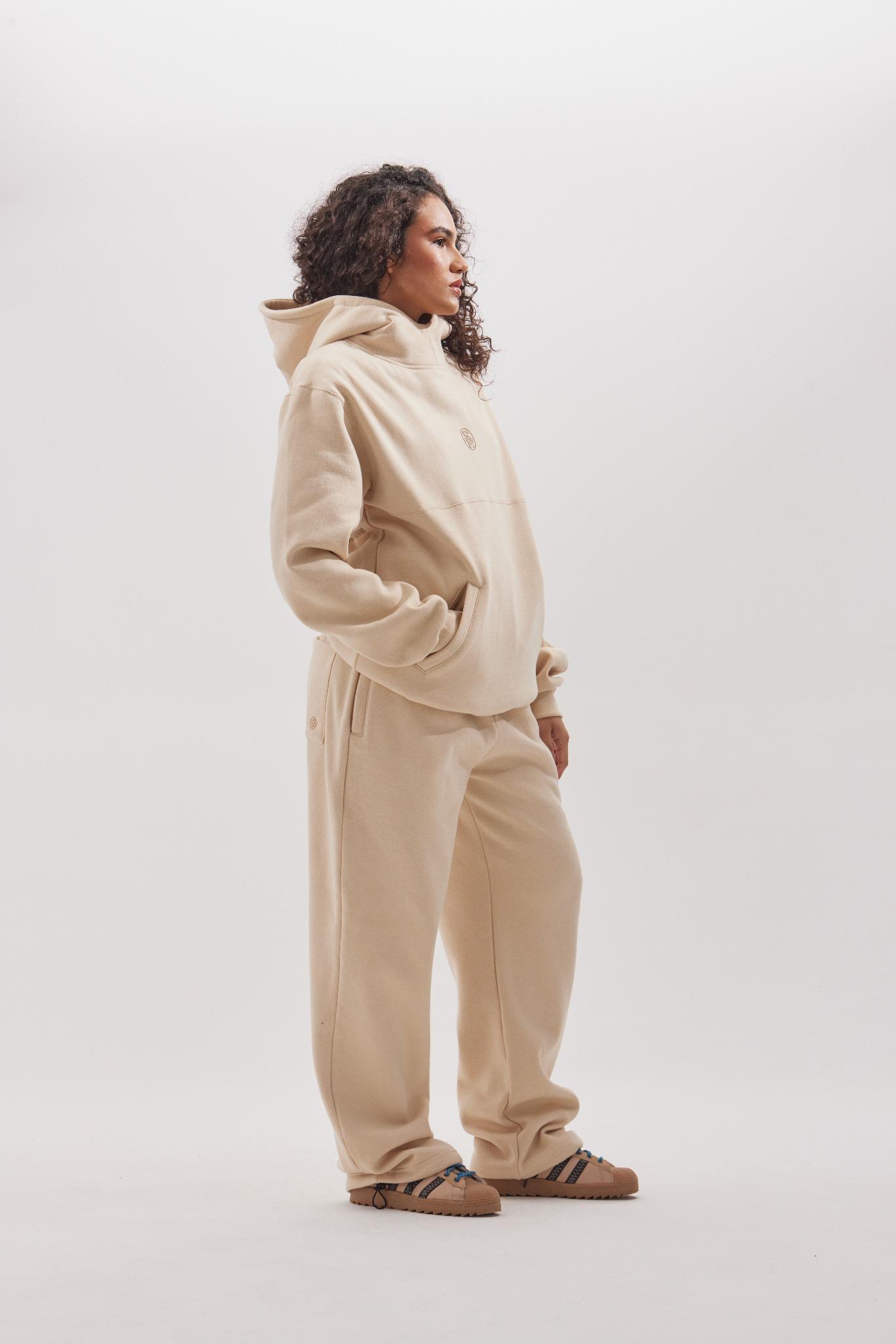 Calça Straight - Baunilha