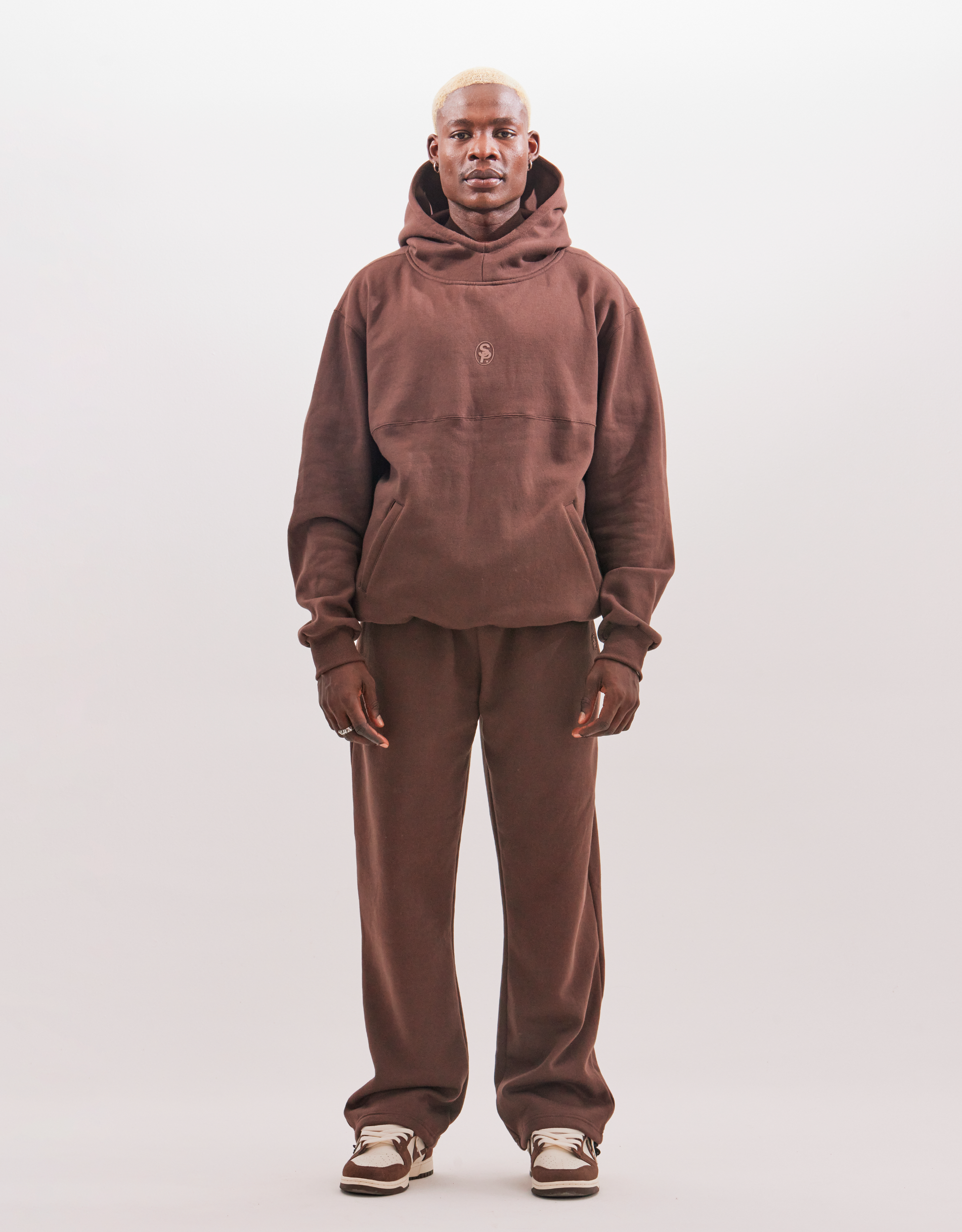 calça de moletom bege / blusa de moletom bege  / off white sweatpants / off white men's hoodie