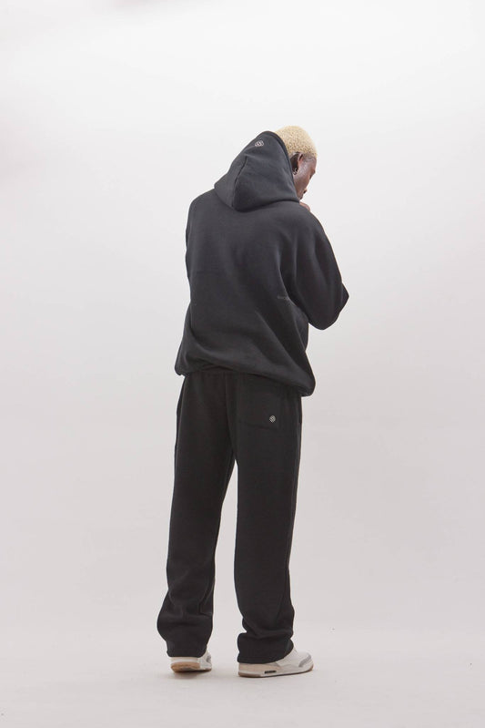 blusa de moletom preta / calça de moletom preta / black sweatpants / black hoodie