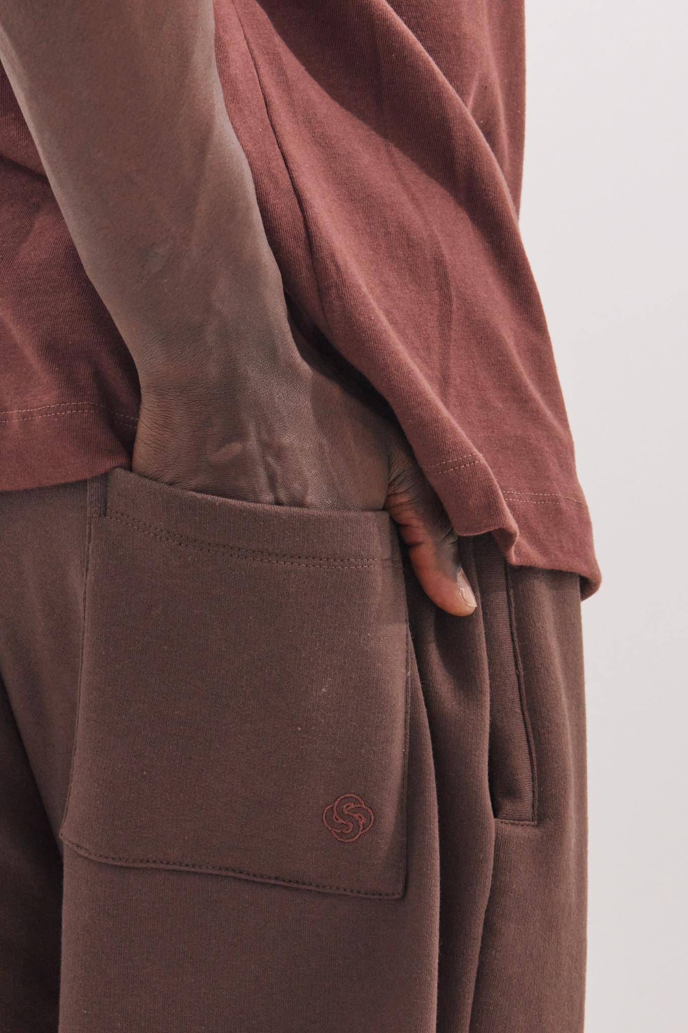 Calça Straight - Chocolate