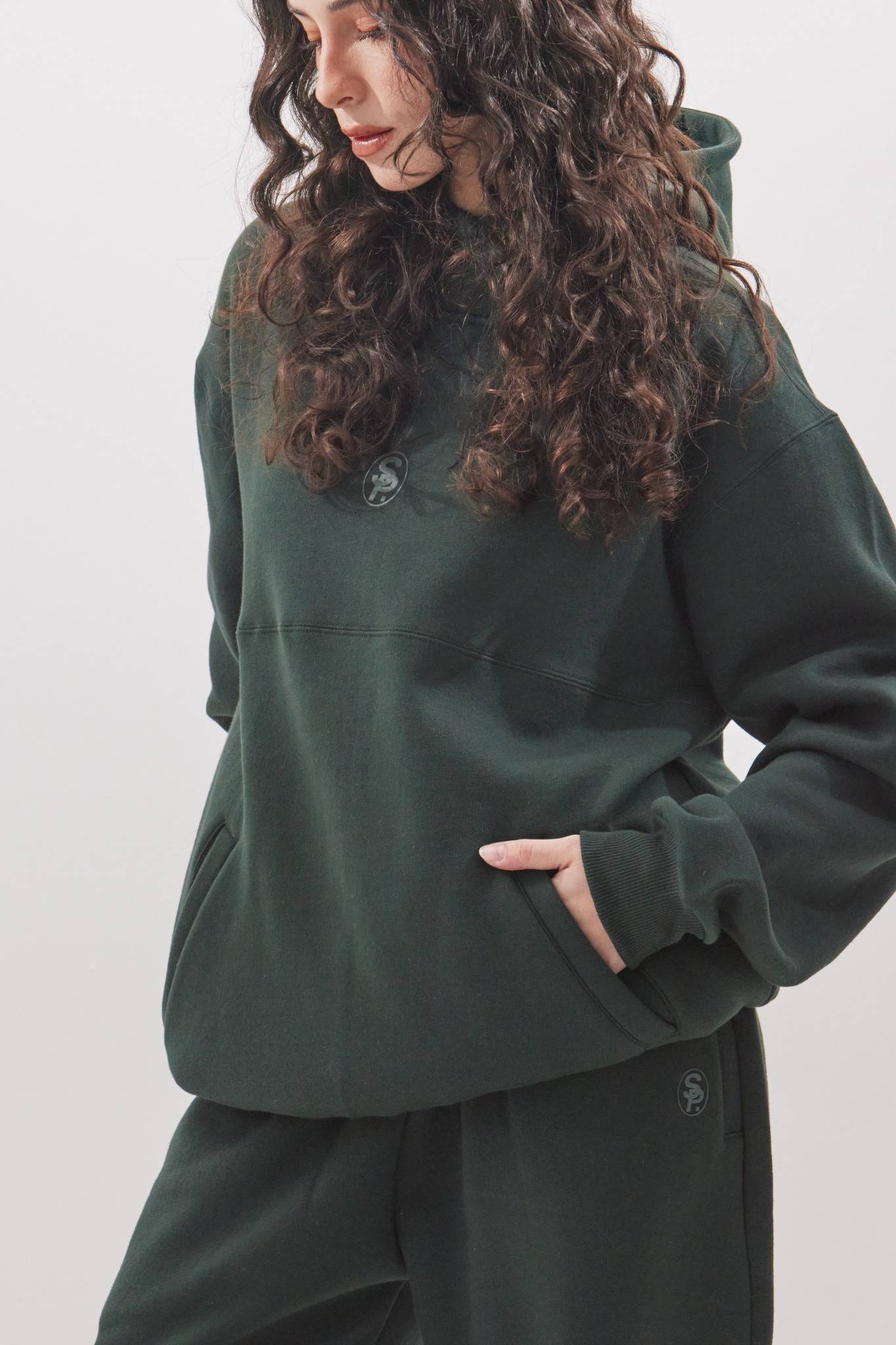 calça de moletom verde / hoodie verde  / green pants / green women's hoodie