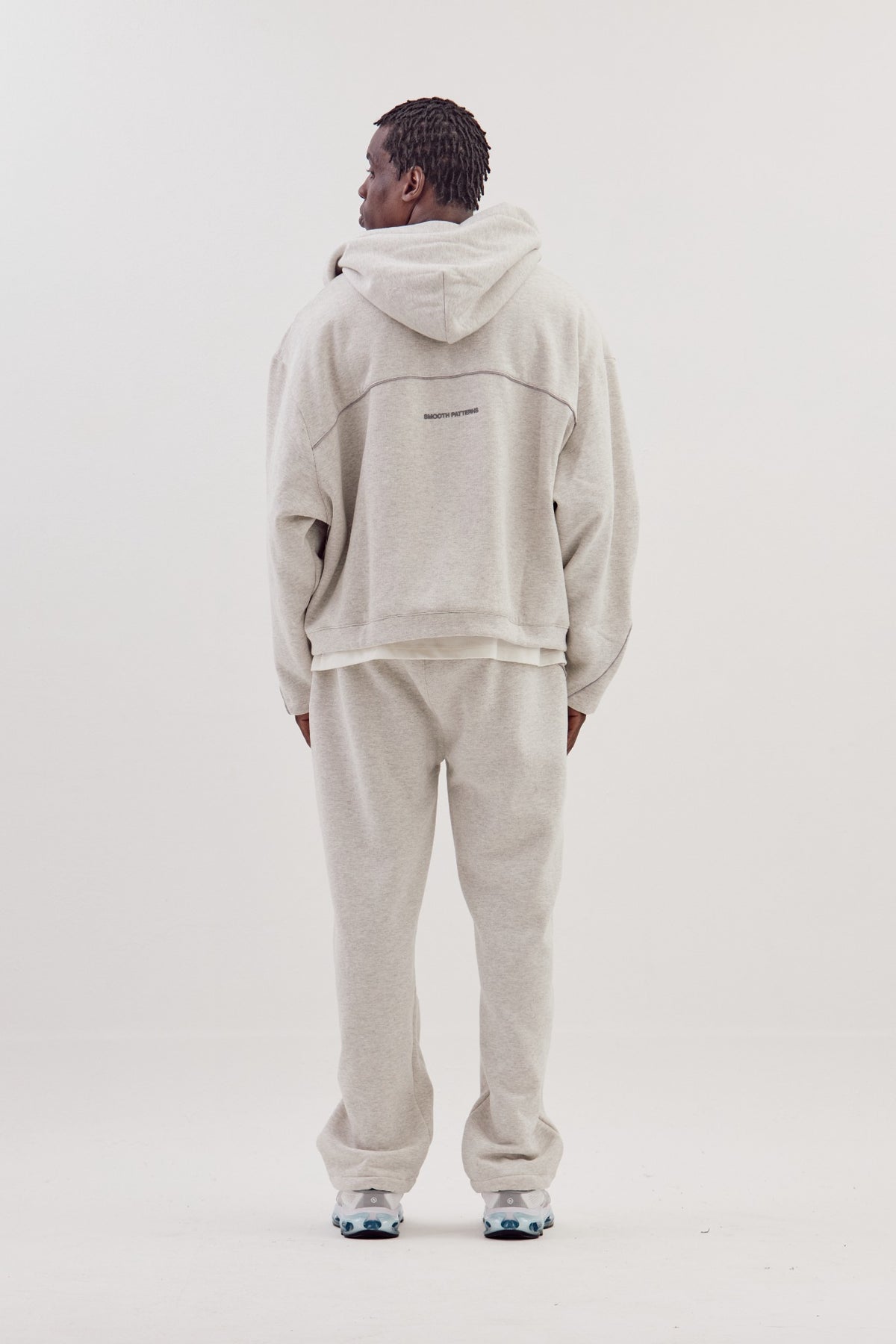 Moletom Zip-Up Caminhos - Cinza