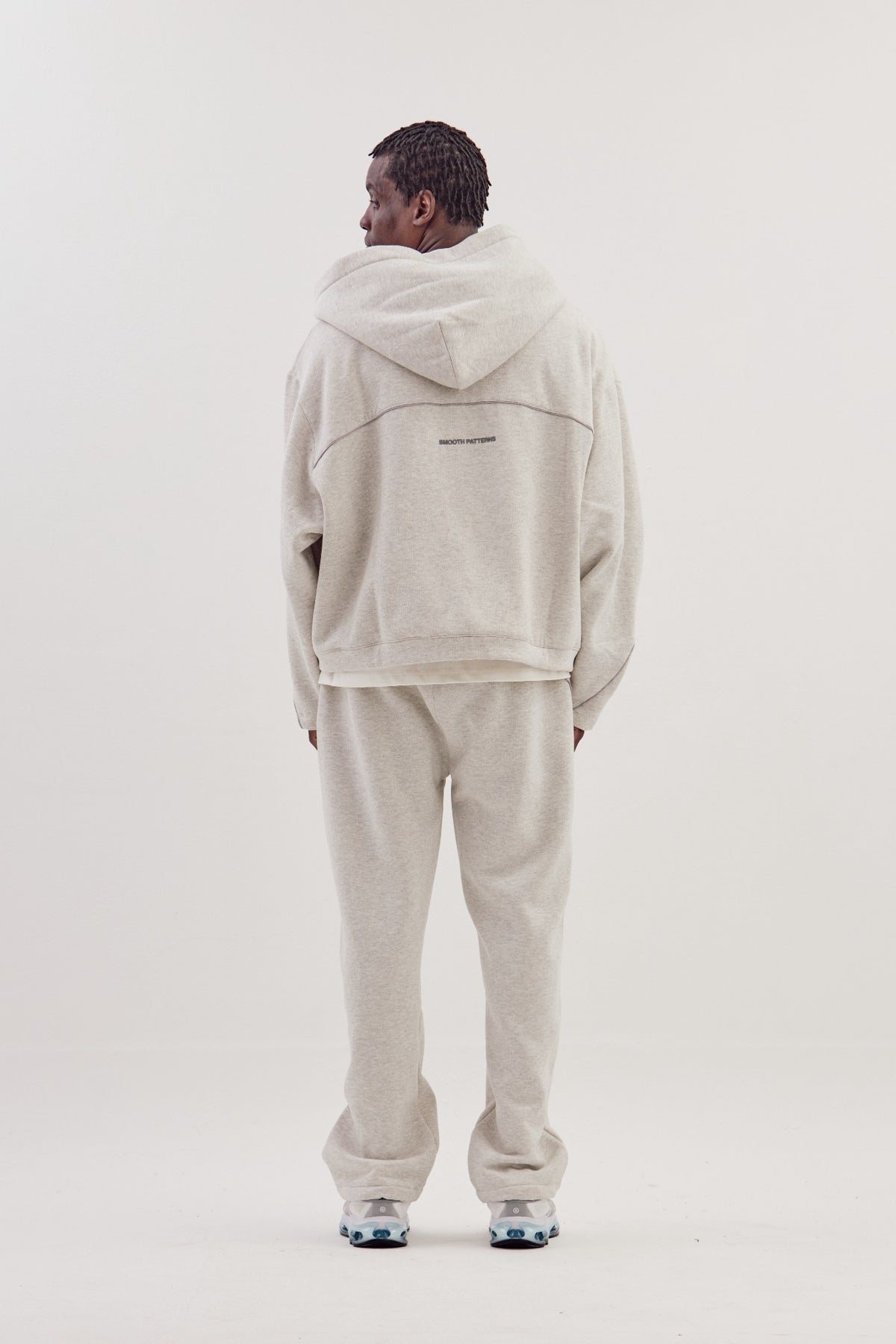 Moletom Zip-Up Caminhos - Cinza
