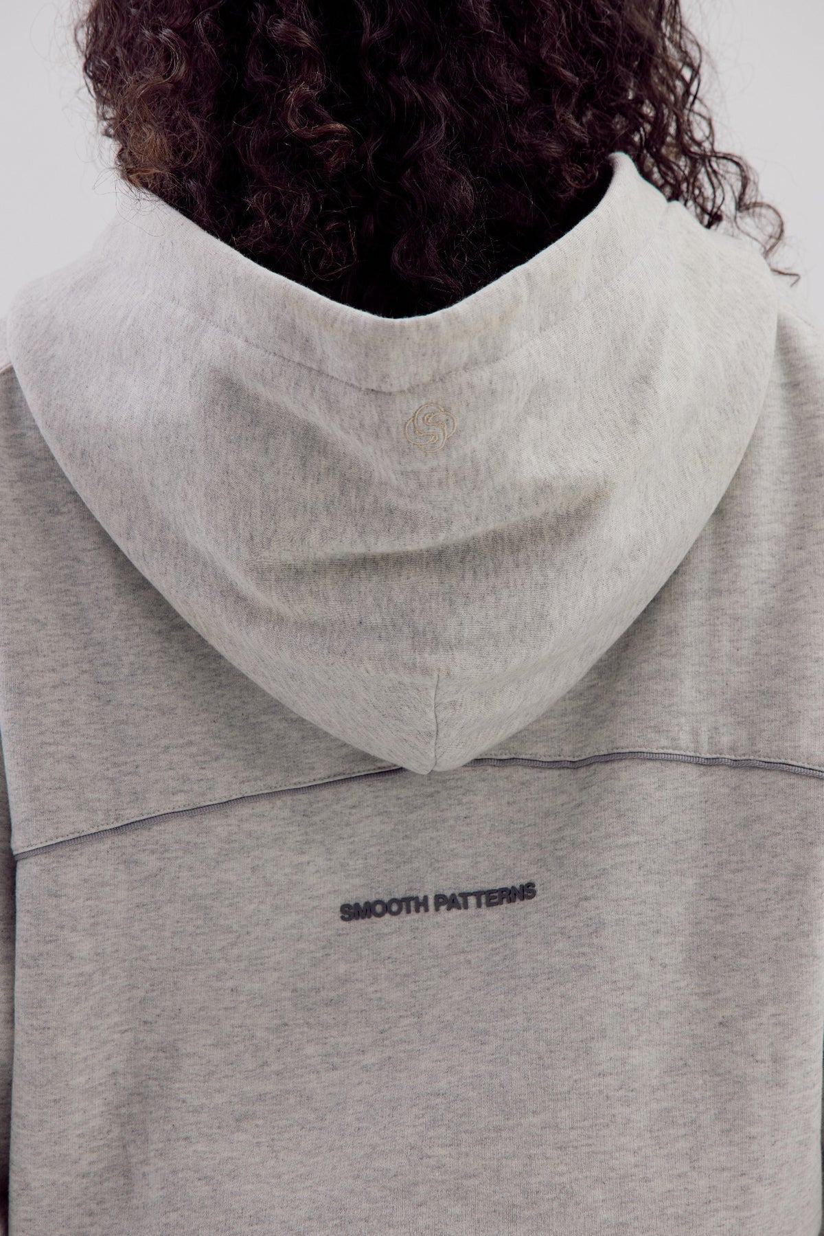 Moletom Zip-Up Caminhos - Cinza