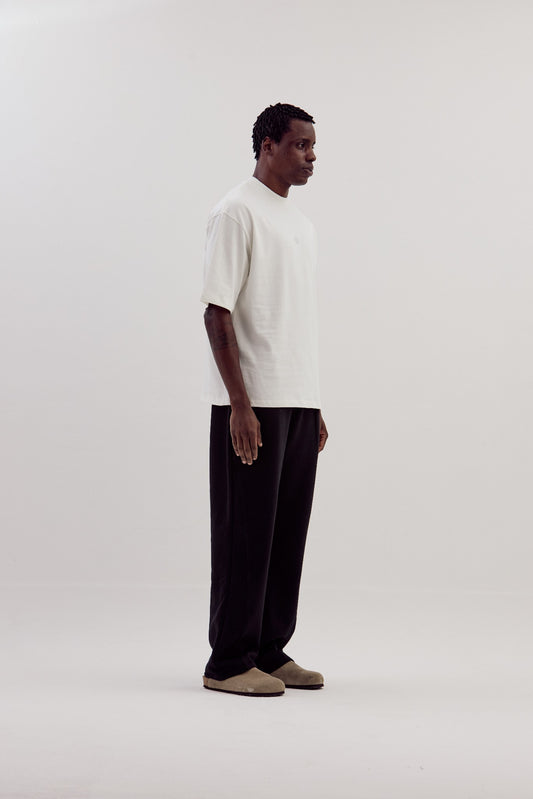 Camiseta Boxy Over Caminhos - Off-white
