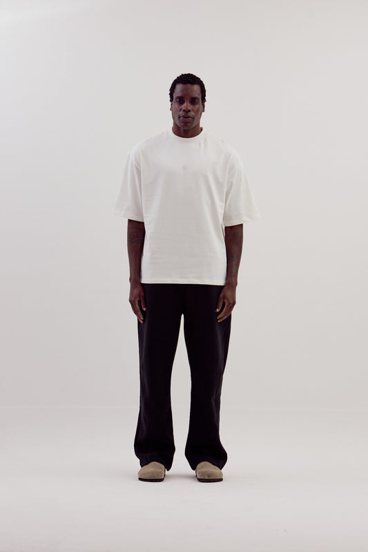 Camiseta Boxy Over Caminhos - Off-white