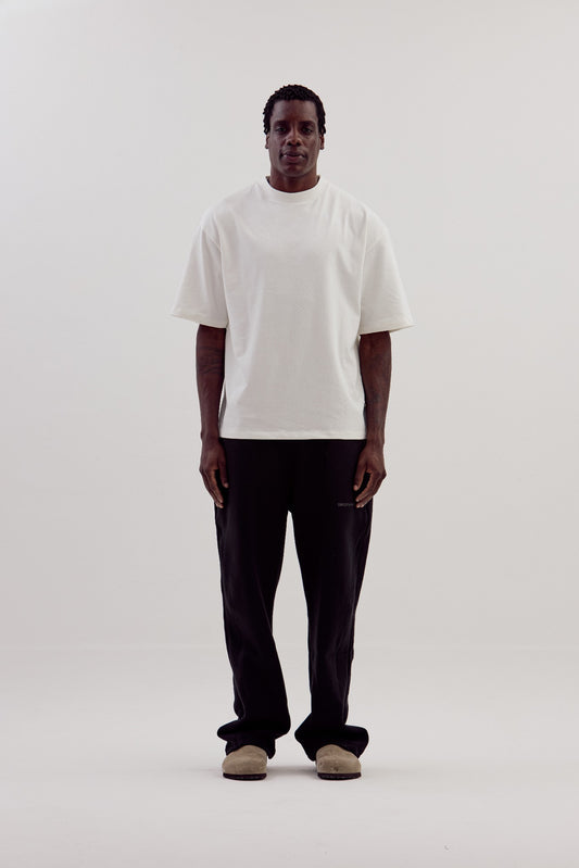 Camiseta Over Basics - Off-white